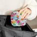 Exotic Floral Sanitary Napkin Storage Bag - Portable Period Pouch for Women and Girls - Multi-colored - Buy Online on GoSupps.com