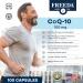Freeda CoQ10 100mg - Kosher Coenzyme Q10 Capsules for Heart Health | 100 Ct Pure CoQ10 Supplement - Optimal Cardiovascular Support - Buy Online on GoSupps.com