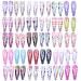 Kysun 60 pieces colors hair clips girl colorful mini hair clips hair clips baby small children hair clips baby hair clips hair accessory for for baby girls women