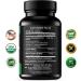 Spirulina Chlorella 3000mg + Ashwagandha 2000mg with Lemon Balm & Black Pepper Natural Detox & Stress Support Vegan Capsules Made in USA - Buy Online on GoSupps.com