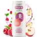 Get More Vits - B Vitamins Sparkling Apple & Raspberry Flavoured Spring Water (12 x 330ml) Supports Energy Release Tackle Tiredness & Fatigue Natural Flavours Sugar Free Low Calorie Vegan