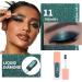 Oulac Liquid Glitter Eyeshadow - Green Eyeshadow Shimmer Eyeshadow & Eyeliner Metallic Teal Eyeshadow with Emerald Sparkle Blendable Shimmer Eye Make-up Crease Resistant Vegan 5.4g Atlantis (11) - Buy Online on GoSupps.com