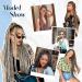 Feshfen Pre-Stretched 65cm Braiding Hair Extensions - Yaki Texture Synthetic - 4 Pack Red Blonde (27#) for Effortless Braids - Buy Online on GoSupps.com