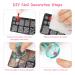 Silicone Nail Stamper French Tip Set | 3+3 Pcs Jelly Coldairsoap Stamper Kit | Manicure Tools - Buy Online on GoSupps.com