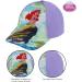 Disney Girls Baseball Cap | Princess & Little Mermaid Ariel Kids Hat (Ages 4-7) - Green - Buy Online on GoSupps.com