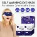 LEYE 16-Pack Lavender Steam Eye Mask for Dry Eyes, Dark Circles, Puffiness, Migraine Relief & Eye Stye - Disposable Heated Masks - Buy Online on GoSupps.com