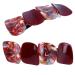 Shop Elegant 10 cm Large Hair Clips for Women - Trendy Wide French Clips for Thick Hair - Red Quadratic Designs - Buy Online on GoSupps.com