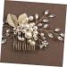 Angoily Beaded Hair Comb Flower Girl Hair Accessories Crystal Headpiece Wedding Hair Clip Flower Girl Headpiece Bridal Hair Hoop Hair Pin Tiara Wedding Hairpin Rhinestones Leaf Girl Child - Buy Online on GoSupps.com