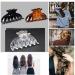 Marrie Hair Clips for Women & Girls | Non-Slip Double-Baked Clamp | Strong Hold for Medium to Thin & Long Hair Accessories (Black Brown Clear) - Buy Online on GoSupps.com