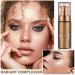 Shimmer Body Oil: All-in-One Makeup Highlighter for Face & Body - Glistening Bronze | Waterproof & Radiant Formula - Buy Online on GoSupps.com