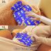NAANLE Cartoon Robot Heated Hot Water Bottle 1L - Transparent Bed & Foot Pain Relief | Warm & Cold Therapy - Buy Online on GoSupps.com