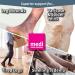 Buy Mediven Plus Calf High Compression Stockings for Men & Women - 30-40 mmHg Silicone Topband Open Toe Extra Wide Beige - International Shipping - Buy Online on GoSupps.com