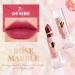 Sheer marble lipstick Moisturizing lip makeup cream with lip gloss | Matte color with a long-lasting velvet finish offering comfort and vibrant color - Buy Online on GoSupps.com