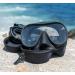 DAMACHO Easy to Pack HD Wide Angle Diving Mask and Travel Snorkel Set PRO Series - Black Abyss - Buy Online on GoSupps.com