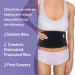 Everyday Medical Broken Rib Brace for Men and Women - Bamboo Charcoal Rib Support Compression Brace - accelerates The Healing of Cracked Dislocated Fractured and Post-Surgery Ribs - Large L (Pack of 1) - Buy Online on GoSupps.com