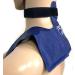 Leak-proof hot-cold neck compress to relieve neck pain