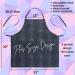 Buy Plus Size Hair Stylist Apron - Extra Large Salon Apron XL/XXL for Women | Stylish & Comfortable Black Leopard Aprons for Nail Technicians & Estheticians - Buy Online on GoSupps.com