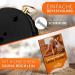 Alpine Breath Sauna Thermometer Hygrometer 2-in-1 - Precise Hard Glass Design - Automatic Calibration - Premium Sauna Accessories - Buy Online on GoSupps.com