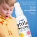 Best Stain Remover Spray for Baby Messes - 4 oz Fabric Stain Treater for Laundry Carpets & Clothes - Buy Online on GoSupps.com