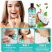 Coconut Oil Pulling Mouthwash - Mint Oil for Teeth Whitening & Fresh Breath | Natural Essential Oils | Alcohol Free 237ml - Buy Online on GoSupps.com