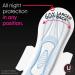U by Kotex Security Maxi Overnight Pads with Wings - Unscented - 112 Count - Pack of 4 - Buy Online on GoSupps.com