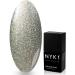 NYK1 NAILAC - SILVER WOW - Professional Shellac Gel Nail Polish - UV and LED Drying - Quick Soak Off Gel Polish 10ml - Over 100 Shellac Colours to Choose From!