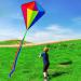 HENGDA KITE Prism Dinosaur Park & Diamond Kite Set - Easy-to-Fly for Kids & Adults - Excellent Fabric - Two Sets in Individual Packaging - Accessories Included (23x27in) - Buy Online on GoSupps.com