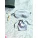 Premium Silk Eye Sleep Mask - Luxurious Satin Eye Cover for Restful Sleep | Includes Silvery Storage Bag - Buy Online on GoSupps.com