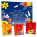 Tea gift in gift box collection of selected black tea & green tea tea gift pack with a selection of the finest black tea & green tea (24 x 1.5g 36g Excellence Tea Selection)