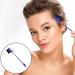 VOCOSTE Dual Comb Eyebrow Brushes - Eyelash & Eyebrow Travel Makeup Tool for Women | Blue 6.77" | International Shipping Available - Buy Online on GoSupps.com