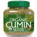Jiva Organics Organic Cumin Seeds Whole 1 Pound Jar - Non-GMO, Pure, Vegan - Cumino 1 Pound (Pack of 1)