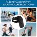 Heagimed Men's Adjustable Neoprene Shoulder Support Brace with Pressure Pad - Rotator Cuff Pain Relief & Injury Prevention - One Size - Buy Online on GoSupps.com