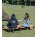 iClimb Folding Cot: Super Easy Assemble, Ultralight, Heavy Duty with Carry Bag - Brown | Ideal for Camping and Backpacking - Buy Online on GoSupps.com