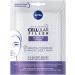 NIVEA Hyaluron Cellular Filler + Contour 10 minutes of cloth mask in 1-pack (1 piece) face mask with anti-fold effect refined facial care