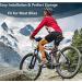 AaiLucky Bicycle Saddle Bag with LED Tail Light, Repair Kit, Pump, Multitool, Tyre Lever | Large Waterproof Bag for Road, MTB, BMX Bikes - Buy Online on GoSupps.com
