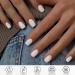 White Nail Polish - Milky White Gel Nail Polish - 15ml French Manicure Nail Polish - Clear Nude Soft Sheer White Gel Polish - White Nail Varnish for Women DIY French Manicure - Buy Online on GoSupps.com