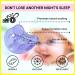 Bee Bee 6 Pacifiers 6-12 Months | Soft Silicone Orthodontic Pacifiers for Natural Sucking | BPA-Free | Pack of 6 (Clear Lilac Green) - Buy Online on GoSupps.com