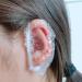 Vtrem 30 Disposable Shower Caps + 60 Ear Protector Caps - Waterproof Elastic Bath Caps for Hair Dye - Clear Plastic Covers for Women Spa, Home, Hotel, and Salon - Buy Online on GoSupps.com