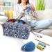 Luxja Yarn Storage Bag - Large Flowers Design for Yarn, Hooks, Needles (up to 10 Inches) - Buy Online on GoSupps.com