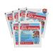Rapid Care First Aid 404-6 Hydrogel Burn & Wound Care Dressing Pads, Soothes & Protects All Burns, Cuts & Wounds, Contains Aloe Vera, Lidocaine Free, 4" x 4", Pack of 6,Red, White & Blue