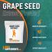 Grape Seed Extract Powder - Vein and Antioxidant Support - Polyphenols Supplement - 100g (3.5 oz) - Buy Online on GoSupps.com
