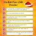 Havilah Chilli Powder/Chilly Powder | Lal Mirchi/Karam/Kara Powder | 920 gm | No Added Preservatives & Colours - Buy Online on GoSupps.com