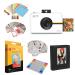 Kodak Step Instant Camera with 10MP Image Sensor, Zink Zero Ink Technology (White) Bundle: Photo Album, Case, 20 Pack Zink Paper, Markers, Stickers. Starter Bundle White