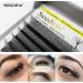 SEEDEW 5D Lash Extensions 0.07mm D Curl 11mm 12 Rows/Tray W Shape Flat Stem Korean PBT Volume False Eyelashes Grafting for Beginner Artist Lash Tech Beauty Salon(5D-Matte Black-0.07-D-11mm) 5D 0.07D 11mm Black - Buy Online on GoSupps.com