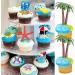Beach Chair Umbrella Cake Decoration  15Pieces Summer Ocean Cake Toppers  Tropical Hawaiian Aloha Luau Theme Party Decorations Supplies for Pool Party Birthday Wedding Baby Shower - Buy Online on GoSupps.com
