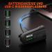 Henmi LED Auto Bicycle Lights - USB Charging 100 Lux 4 Modes IPX5 Waterproof | International Shipping Available - Buy Online on GoSupps.com