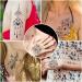 Cerlaza Temporary Tattoos for Women - 66 Sheets Henna Flower Designs | Waterproof, Long Lasting Semi Permanent Fake Tattoos - Buy Online on GoSupps.com