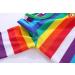 Mud Kingdom Boys Rainbow Stripe T-Shirt - Green, 5 Years | Long Sleeve - Buy Online on GoSupps.com