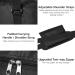 MUCITAGF 4' x 2' Regulation Size Cornhole Carrying Case - Heavy Duty 600D Board Bag with Adjustable Strap and Extra Pockets - Buy Online on GoSupps.com