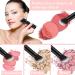 Retractable Kabuki Makeup Brush - Eco-Friendly Travel Blush & Foundation Brush with Cover - Buy Online on GoSupps.com